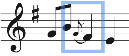Token 87 staff notation