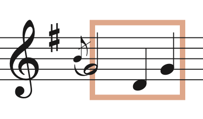 Token 171 staff notation